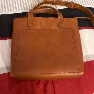 english saddle madewell mini transport tote tag attached!